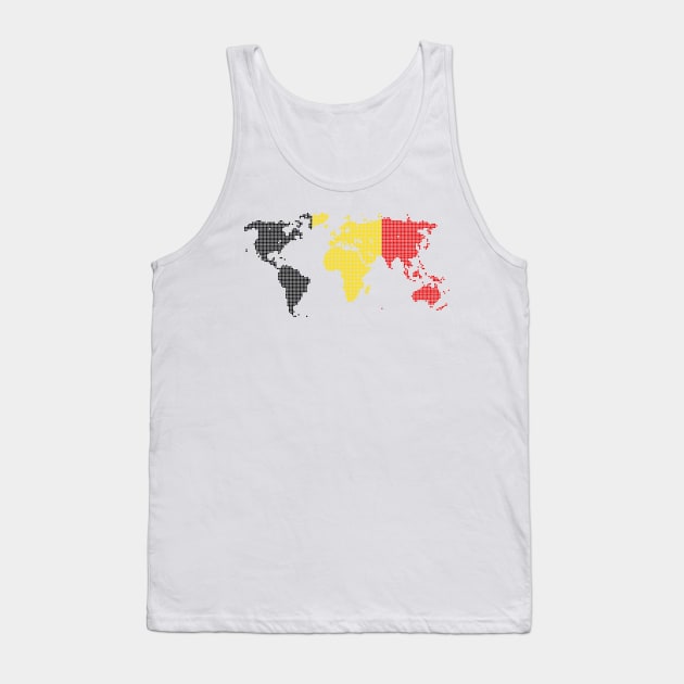 Belgium Tank Top by 1STunningArt